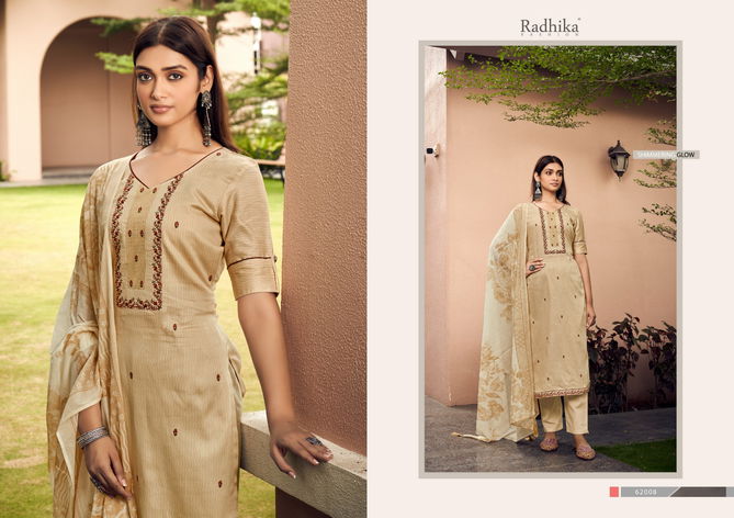 Radhika Azara Lamhay Jam Cotton Dress Material Catalog
